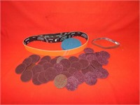 Norton sanding discs, belt etc