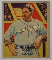 1935 Diamond Stars Rogers Hornsby #44 NM BV= $500