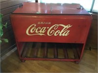 vintage 1930s coca cola machine
