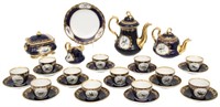 KPM Porcelain Tea Service For 12