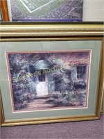 Matted and Framed Door Front