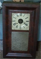 Antique Seth Thomas Pendulum Clock w Lead U14A