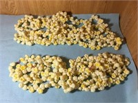 9 Yards of Vintage Christmas Popcorn Garland U16E