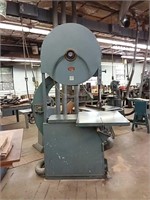 Moak 36" band saw with 234" blade, 220, 3 phase