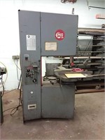 Grob 4V-24 band saw, 24", built in 1973, power