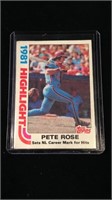 1981 Pete rose