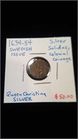Silver solidus Colonial Coinage