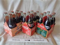 3 Collectors Coca-Cola 6 Packs