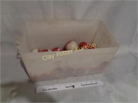 Plastic Box of Fishing Bobbers