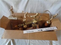 Collection of Vintage Bowling Trophies