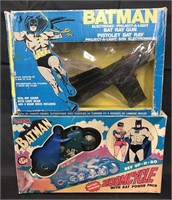 Boxed, Batman Bat Ray Gun & Official Zoom Cycle