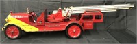 1930's Buddy L Ride On Aerial Ladder Fire Truck