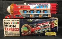 Boxed Battery Op Magic Color Moon Express