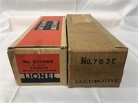 Super EMPTY Boxes for Lionel 763E & 2226WX
