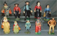 Assorted Cast Iron Figures