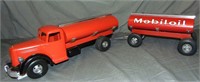 Smith-Miller Mobilgas Mack Truck & Pup