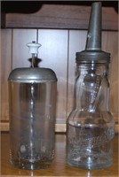 OIL BOTTLE WITH METAL SPOUT / LIGHTNING MXER