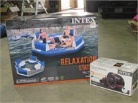 Large Raft and Electric Pump-