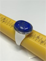 $300 Silver Lapis Lazuli Ring (app 10g)