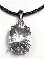 $250 Silver Gemstone Necklace (app 4g)