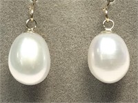 $200 14 KT Gold Pearl Earrings