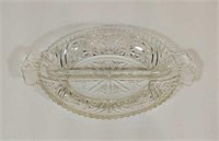 Divided Glass Serving Dish