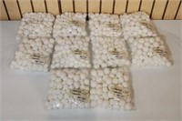 10 Pc Lot - Decorative Snow Balls
