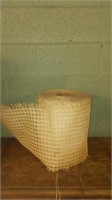 Roll of wicker repair for furniture.