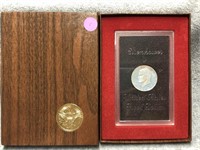 1972 Eisenhower Proof Silver Dollar