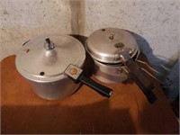 2  Pressure cookers