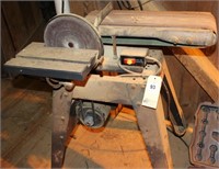 Craftsman 9" disc/6' belt sander on stand