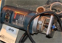 Bosch 1609 Trimmer Router in metal case