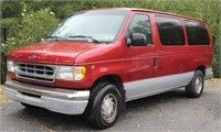 2000 Ford E-150 Chateau Passenger Window Van