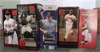 (5) Arizona Diamondback Bobble Heads