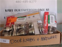 Doorknobs and Hardware Lot