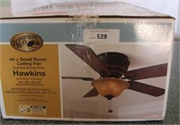 Hawkins 44 inch Tarnished Bronze Ceiling Fan