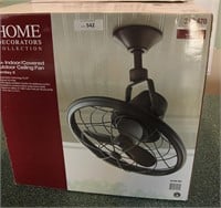 18 inch Natural Iron Oscillating Ceiling Fan