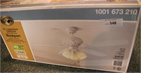 Rockport 52 inch LED Matte White Ceiling Fan