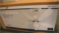Kennesaw 42 inch LED White Ceiling Fan