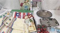 Tablecloths, Curtains, Platters & More N14D