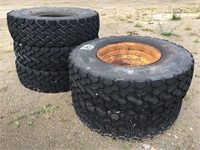 ( 5 x ) 14:00 x 24 Michelin Grader tires