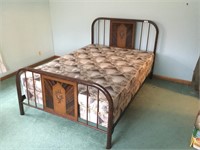 1920-1930's Full Size Metal Bed