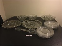 Large Lot of Glass (17) Pieces