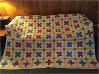 Hand Stitched Quilt Dated 1978