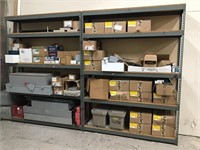 8ft Large Metal Racks with 5 Shelves Each