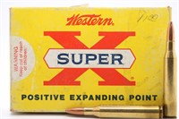 20rds SuperX 25-06 90 gr. Expanding Point Bullet