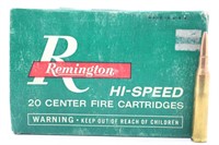 20rds Rem 25-06 120 gr. CORE-LOKT Cartridges