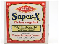 25rds Western Super-X 12ga 2-3/4"  6 Shot Shells