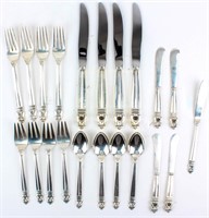 Sterling Silver Flatware International Silver 21pc