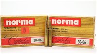 37rds NORMA 30-06 150Gr. 9.7 Grams Cartridges
